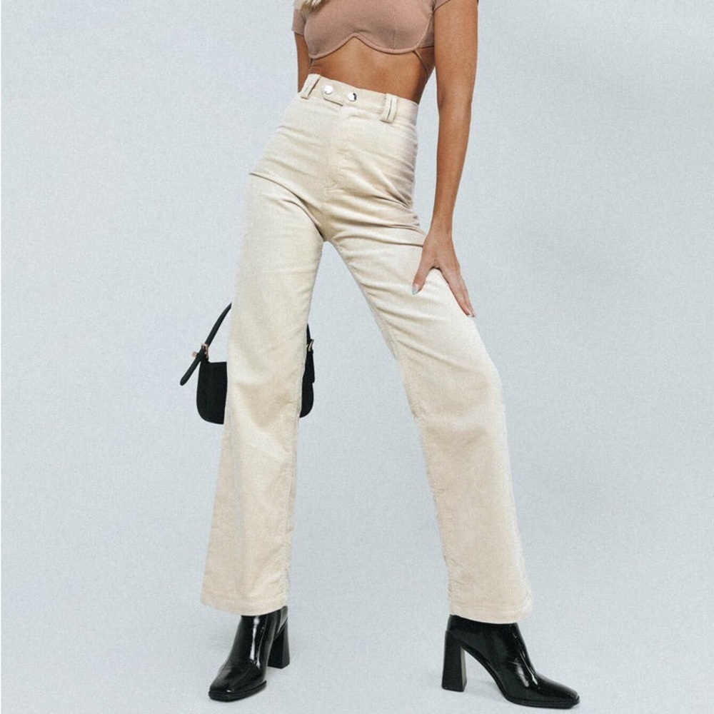 PRINCESS POLLY Tan Pants/Jeans size 8